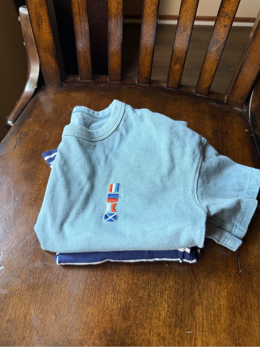 GUC TSHIRT BUNDLE CAT & Jack Hanna Andersson size 4/5 blue stripes casual shirts